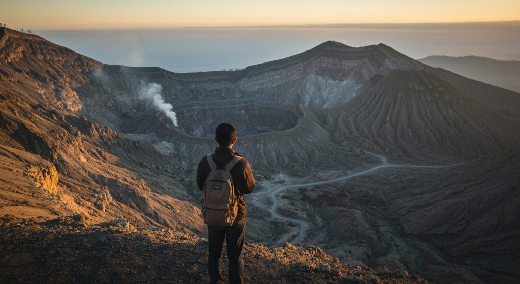 kawah ijen health certificate requirement 2026 — Photorealistic editorial travel photograph relevant to: The honest, exp