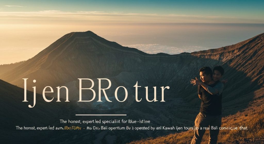 ijen bromo tour — Photorealistic editorial travel photograph relevant to: The honest, expert-led specialist for Ijen blu